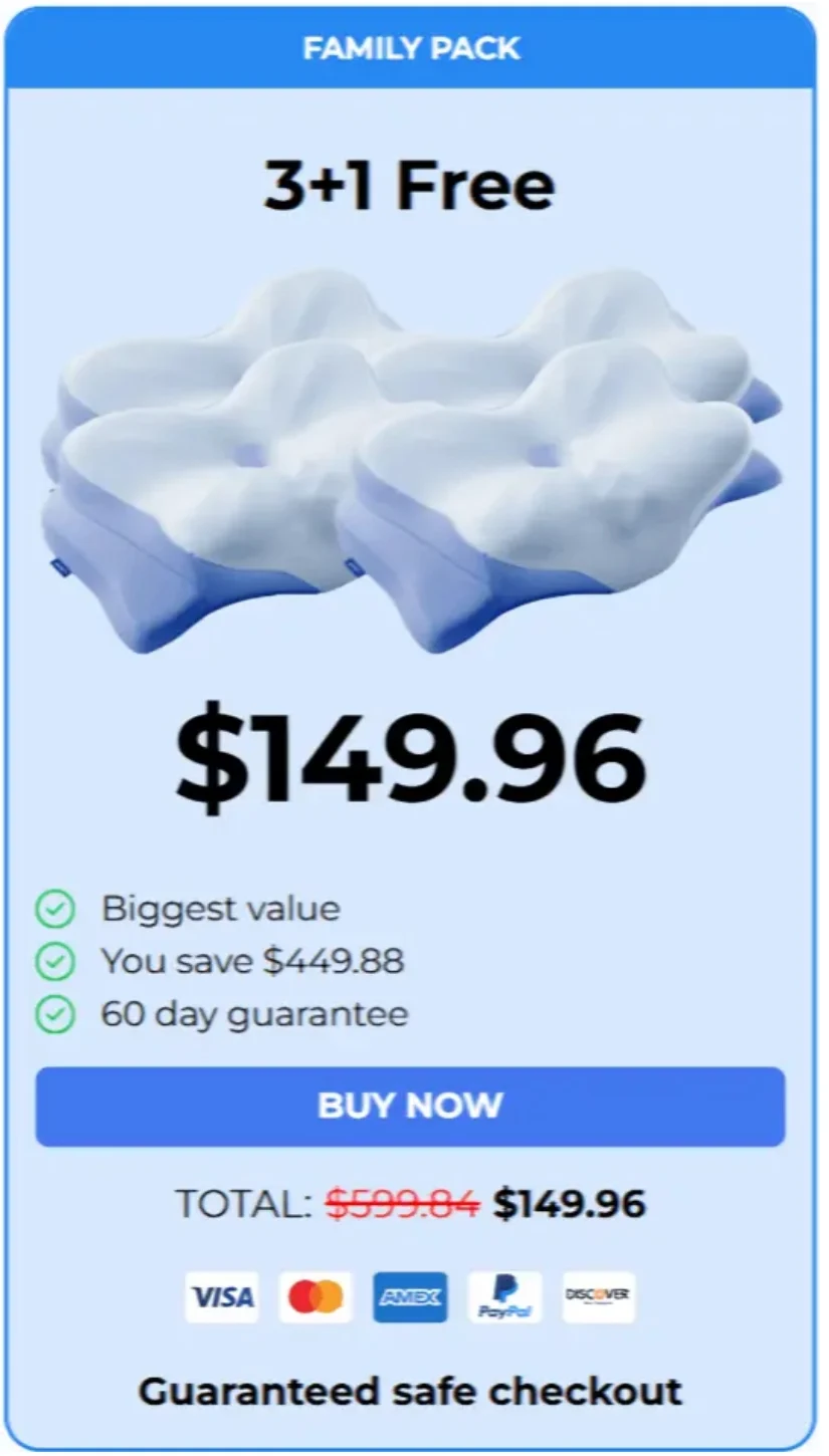 Order Derila Ergo 4 Pillows Best Value